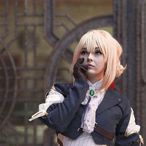 Nuoqi Violet Evergarden Fantasia Cosplay Feminina Anime。